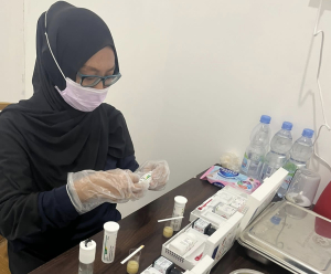 Pastikan Keamanan Pangan Program MBG, Dokkes Polres Mamuju Tengah Inspeksi SPPG Tobadak