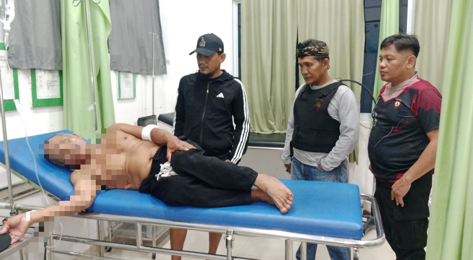 Pengaruh Miras, Pria di Mamuju Tega Aniaya Ayahnya Sendiri Hingga Luka Robek