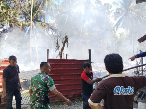 4 Rumah Warga di Majene Ludes Terbakar, Kerugian Ditaksir Capai Rp1 Miliar