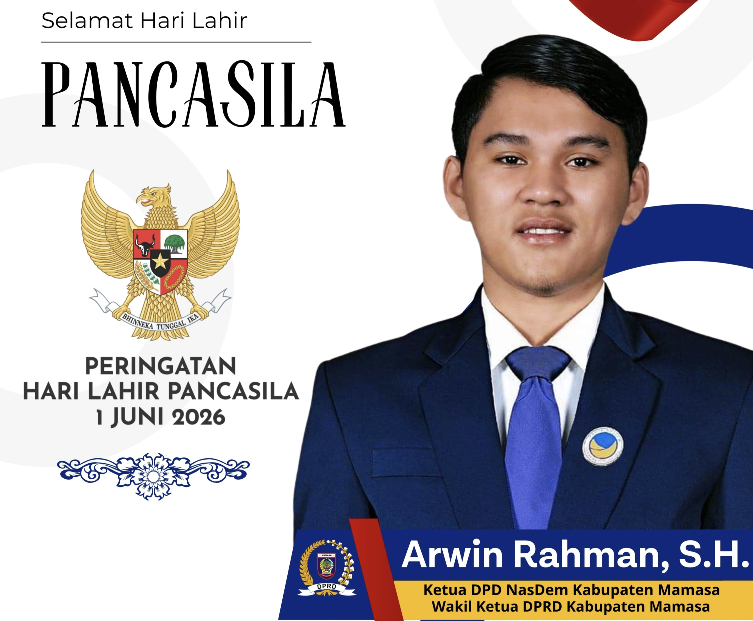 Arwin Rahman: Pancasila Tetap Menjadi Kompas Bangsa di Tengah Tantangan Zaman