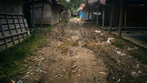 Bak Berjalan di Sawah, Pasar Tradisional Galung Rantim Dikeluhkan Warga