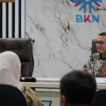 Bupati Mateng Kunker ke BKN, Ini Tujuannya!