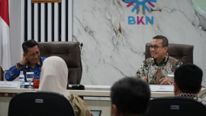 Bupati Mateng Kunker ke BKN, Ini Tujuannya!