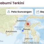 Gempa M 6,7 di Palu Terasa hingga Majene, Warga Panik Berhamburan Keluar Rumah