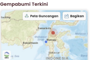 Gempa M 6,7 di Palu Terasa hingga Majene, Warga Panik Berhamburan Keluar Rumah