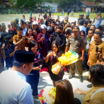 Membanggakan di Kancah Nasional, Elsa Lucyta Disambut Ribuan Warga Mamasa