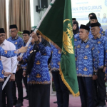 Resmi Dikukuhkan, KORPRI Mamuju Tengah Ditantang Pacu Inovasi dan Optimalkan Sistem WFA