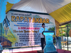 Bupati Mamasa Buka Rapat Akbar Pembentukan Komite Percepatan Pemekaran Kabupaten PUS