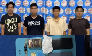 Diduga Terlibat Transaksi Sabu, Empat Pemuda Diamankan Polres Majene