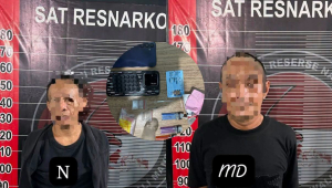 Digerebek di Kamar Mandi, Dua Pelaku Narkoba di Polman Ditangkap Polisi 