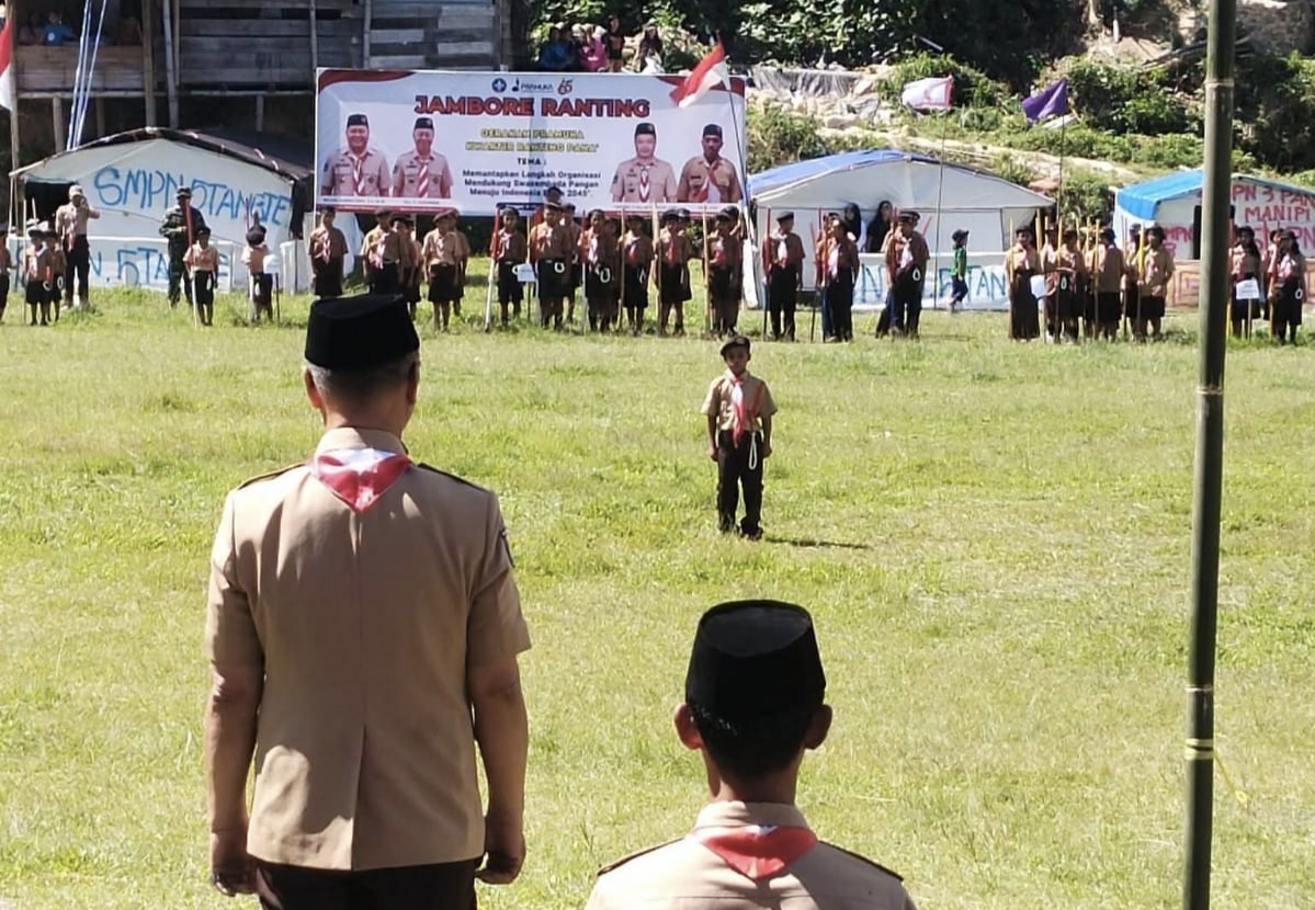 Ratusan Pramuka Penggalang Ikuti Jambore Ranting Pana 2026