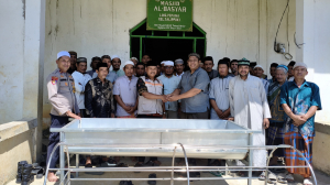 Rawat Kedamaian, Densus 88 Sulbar Hadirkan Aksi Sosial di Pepana Mambi