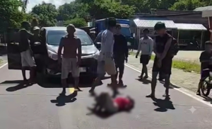 Wanita di Majene Dilarikan ke Puskesmas Usai Tertabrak Mobil