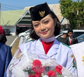 PROFIL Citra Egelesia Putri, Pembawa Baki HUT RI ke-81 di Majene, Cita-cita jadi Polwan