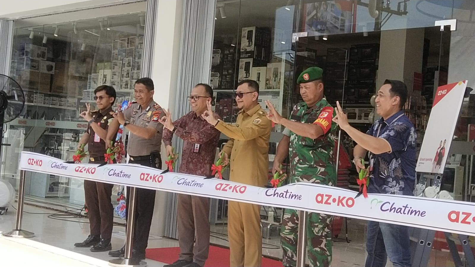 AZKO dan Chatime Buka Gerai Perdana di Mamuju