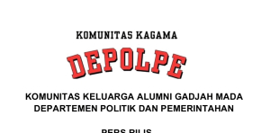 Hajatan Depolpe 2026, Alumni DPP UGM Kembali ke Kampus