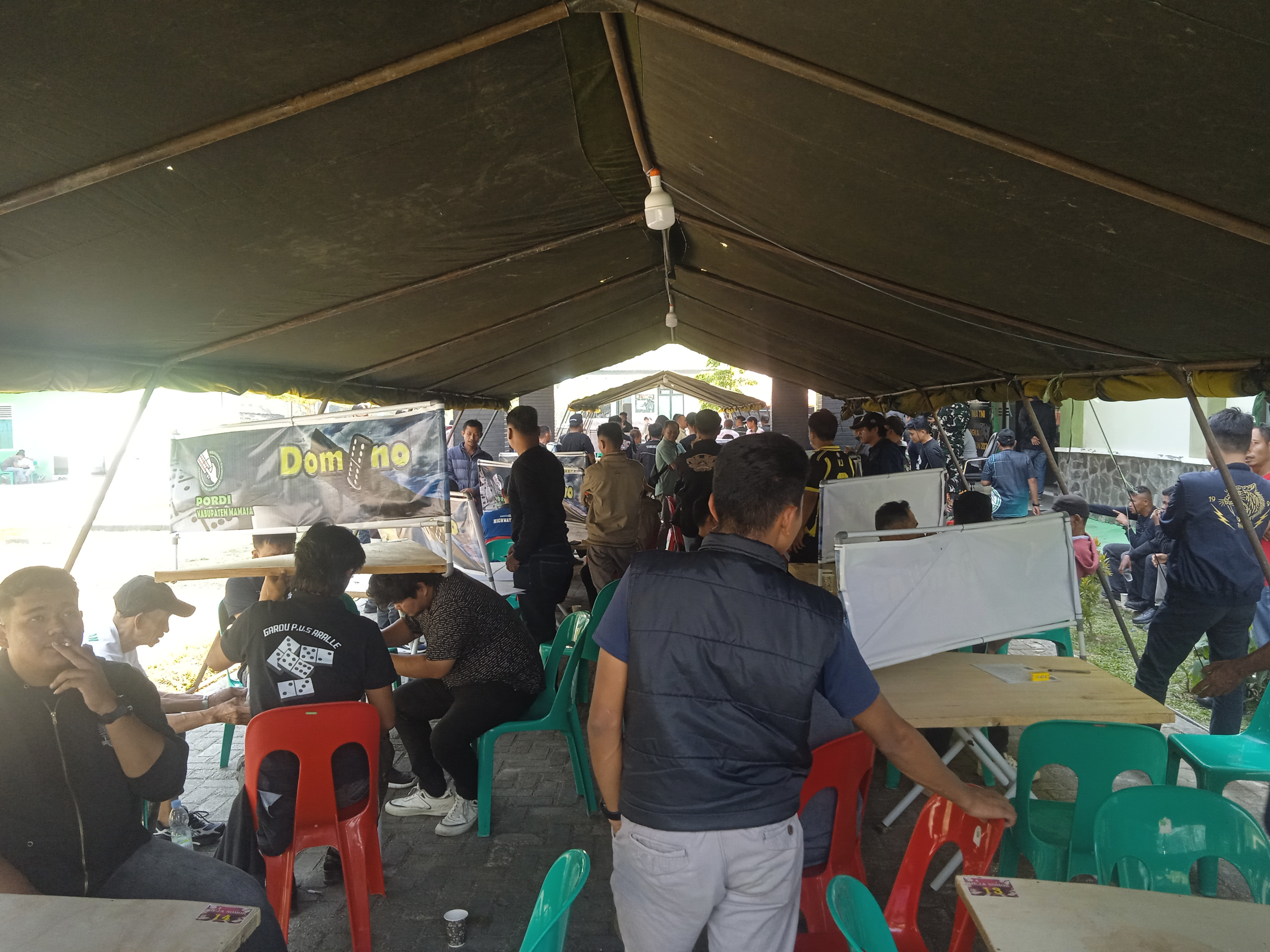 HUT Ke-81 TNI, Kodim 1428/Mamasa Gelar Open Tournament Domino Piala Panglima TNI