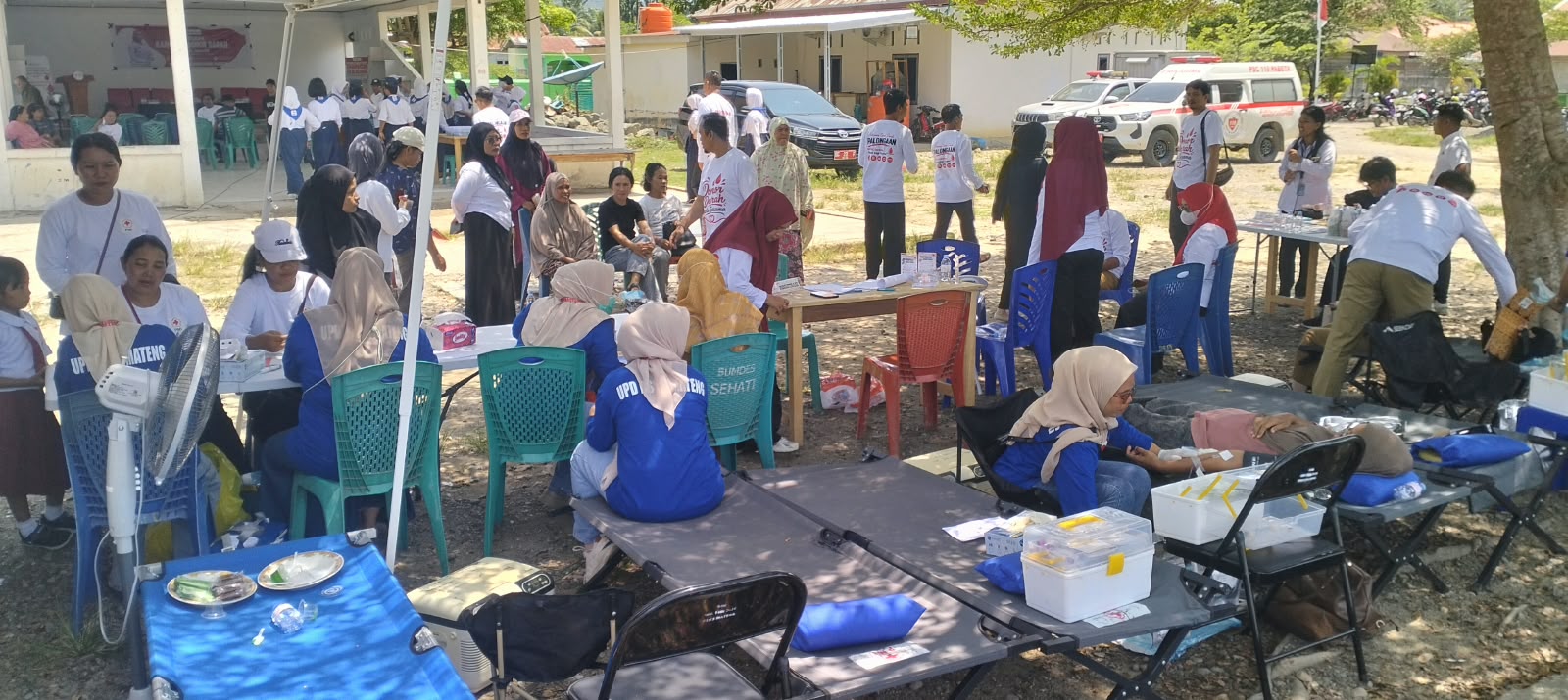 Palongaan Jadi Kampung Donor Darah di Mamuju Tengah