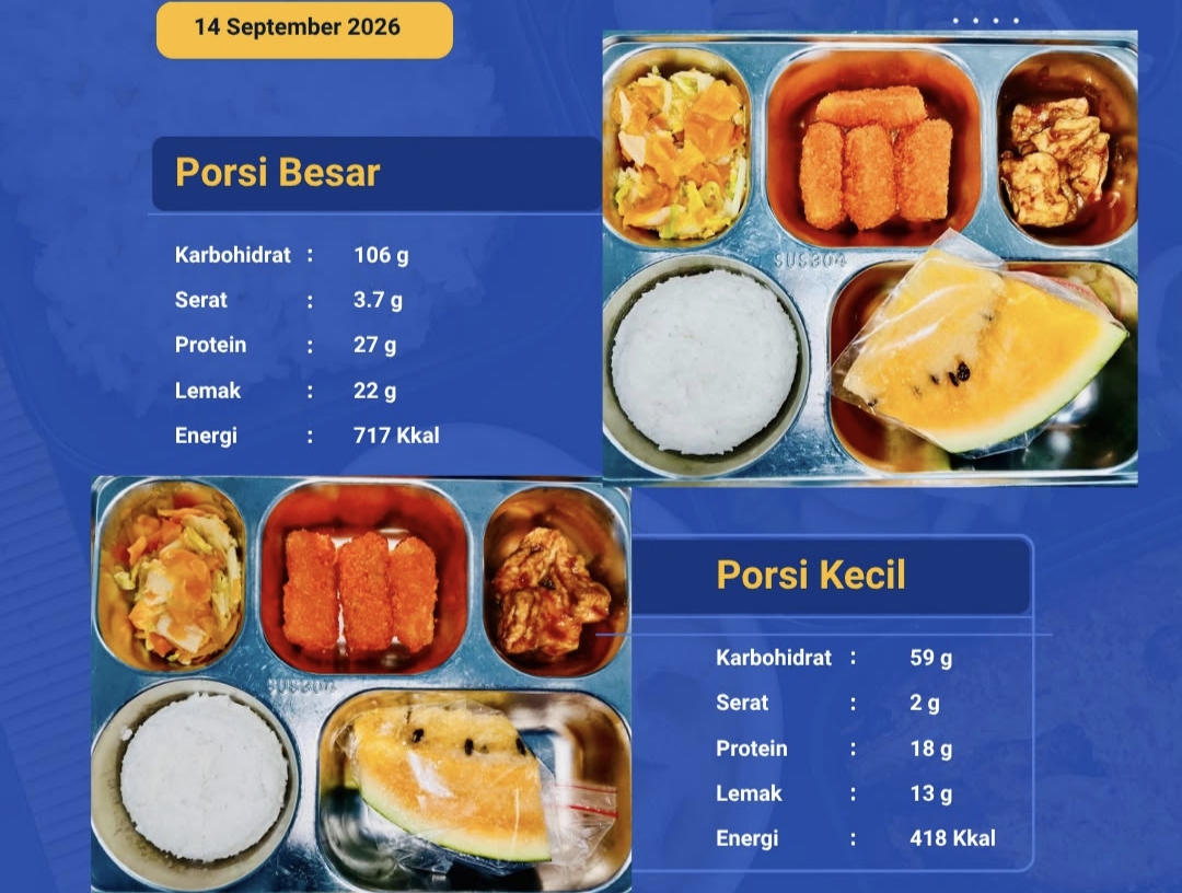 Ribuan Perima Manfaat Nikmati BMG di Sesenapadang, Ini Daftar Menunya!
