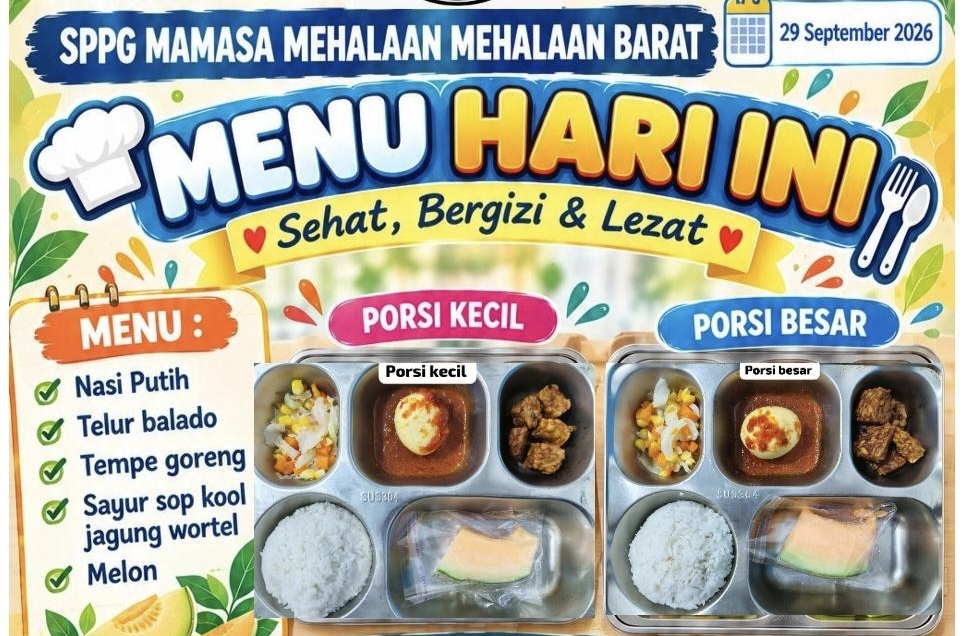 SPPG Mehalaan Salurkan MBG ke 2.084 Penerima Manfaat
