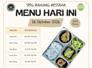 SPPG Makuang Messawa Salurkan MBG untuk 2.023 Penerima Manfaat